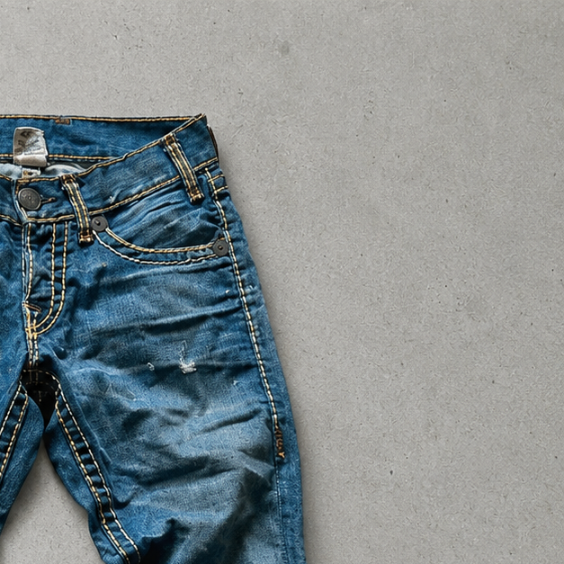 True Religion Pants Blue Rare (S)