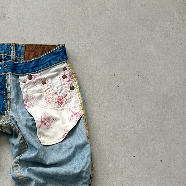 True Religion Pants Blue Rare (S)