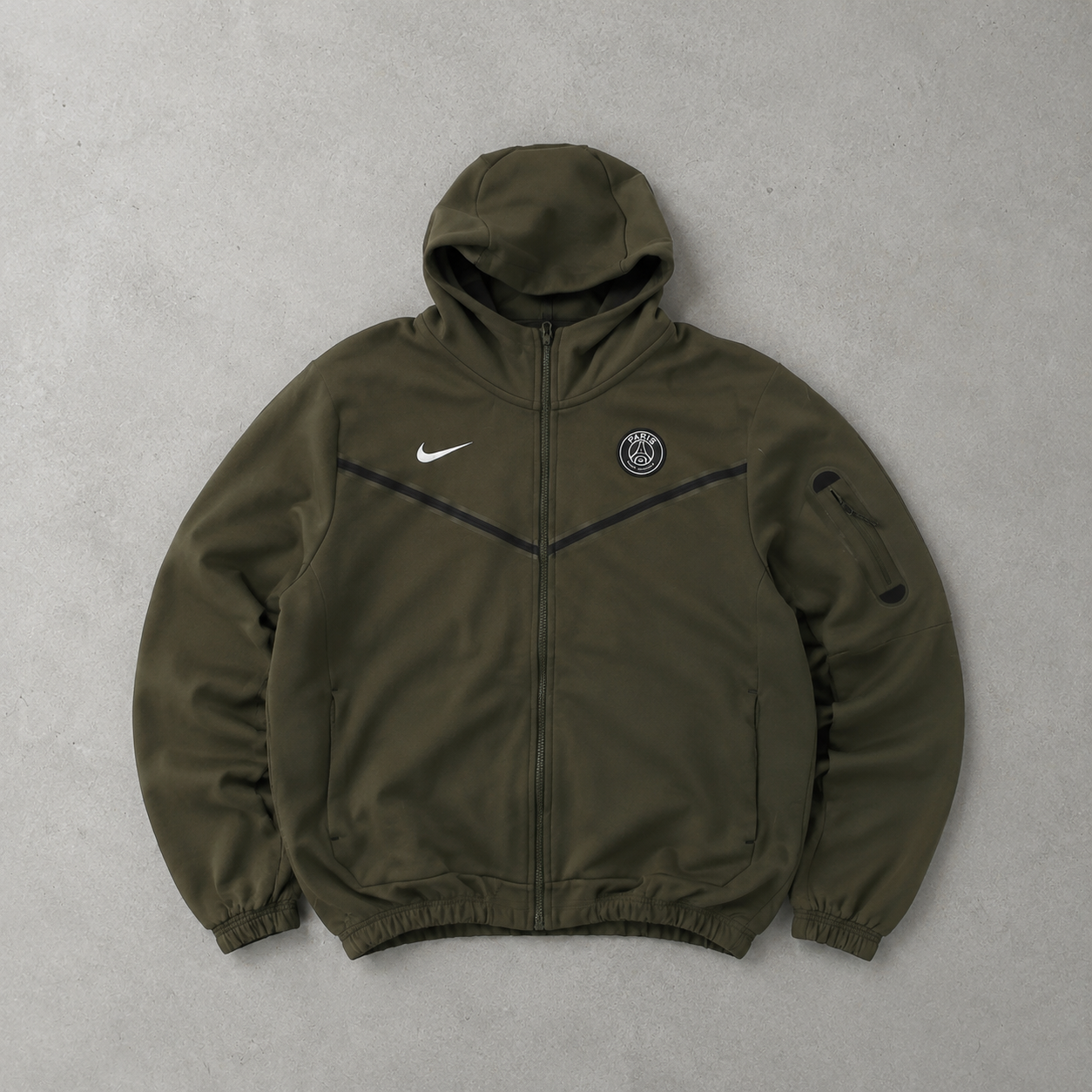 2023 Nike Fleece Jacket Khaki Rare (L)