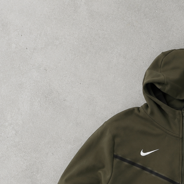 2023 Nike Fleece Jacket Khaki Rare (L)