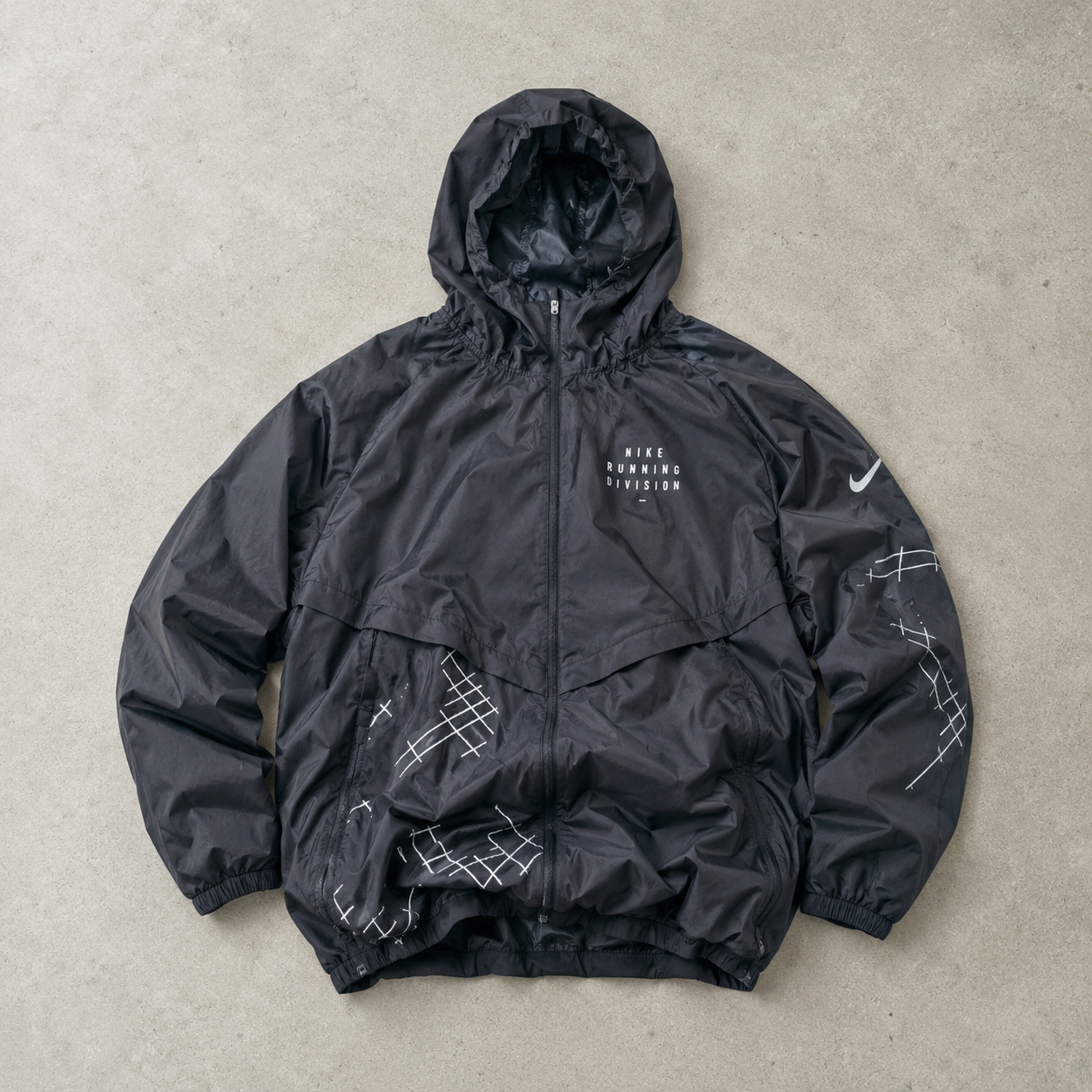 Nike Windbreaker Black Limited (S)