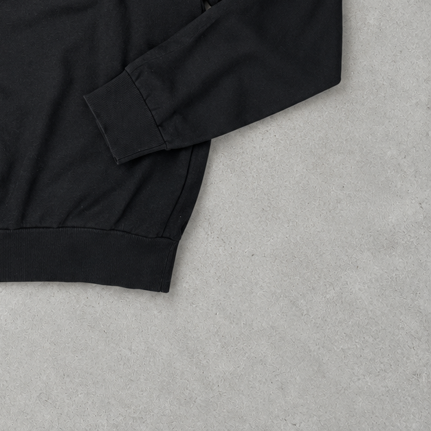 Ralph Lauren Sweater Schwarz Stitched Logo Rare (L)