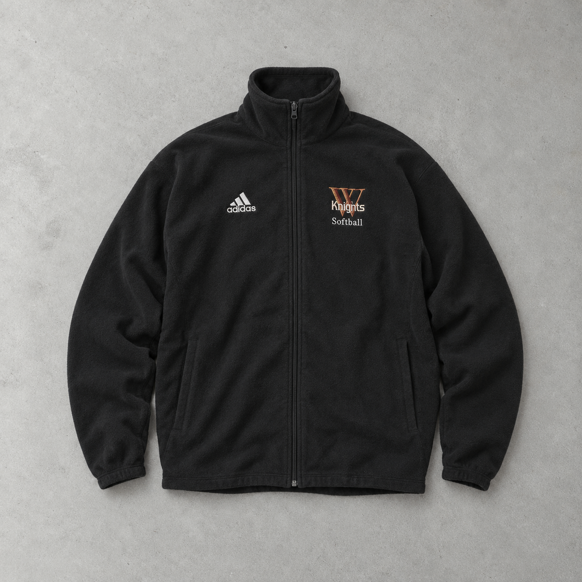 adidas Fleece Jacket Schwarz Rare (M)