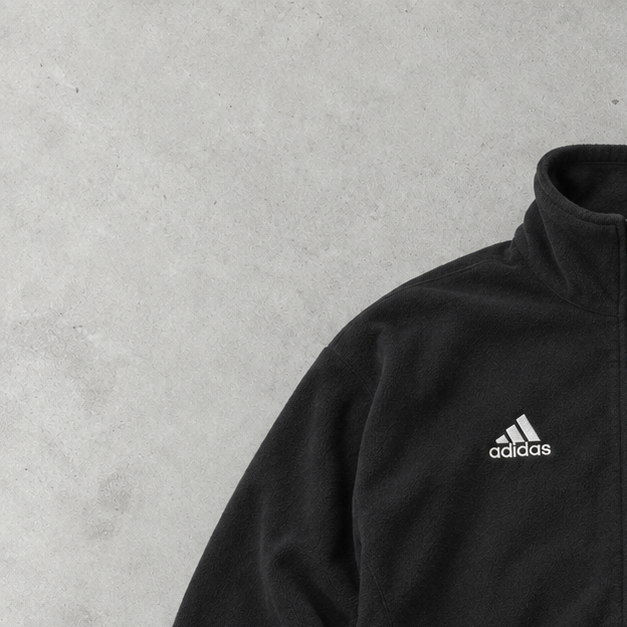 adidas Fleece Jacket Schwarz Rare (M)