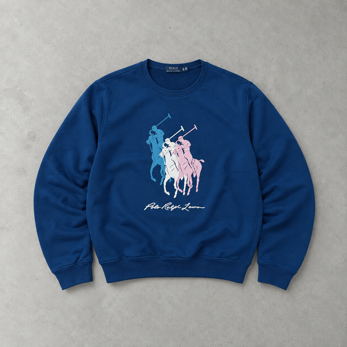 Polo Ralph Lauren Sweater Marineblau Rare (XXL)