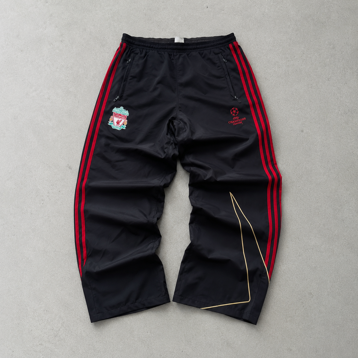 ADIDAS Pants Black / Red Limited (S)