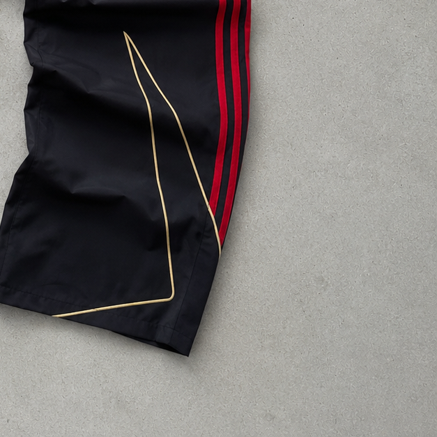 ADIDAS Pants Black / Red Limited (S)