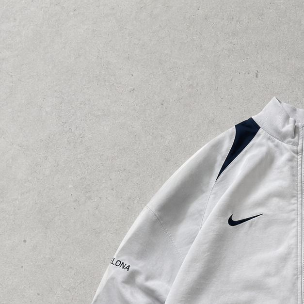 Y2K Nike Track Jacket Grey Limited (L)