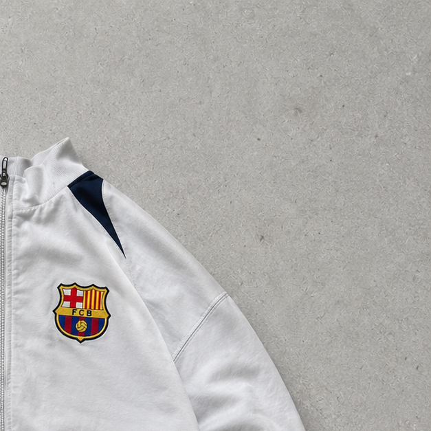 Y2K Nike Track Jacket Grey Limited (L)