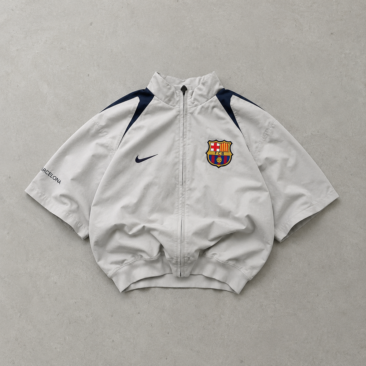Y2K Nike Track Jacket Grey Limited (L)