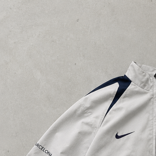 Y2K Nike Track Jacket Grey Limited (L)