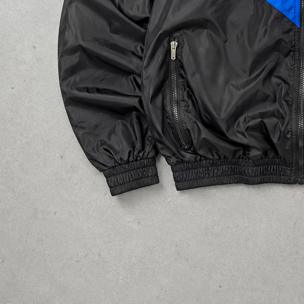 Nike Track Jacket Black, Blue Rare (Size M)