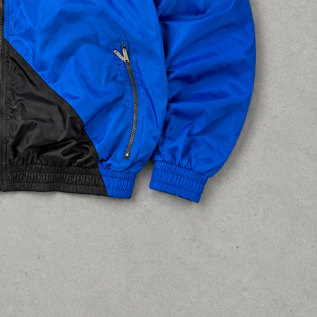 Nike Track Jacket Black, Blue Rare (Size M)