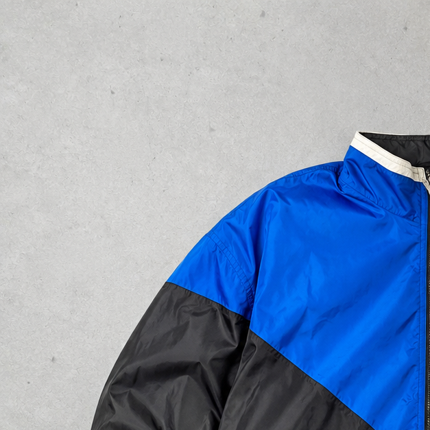 Nike Track Jacket Black, Blue Rare (Size M)