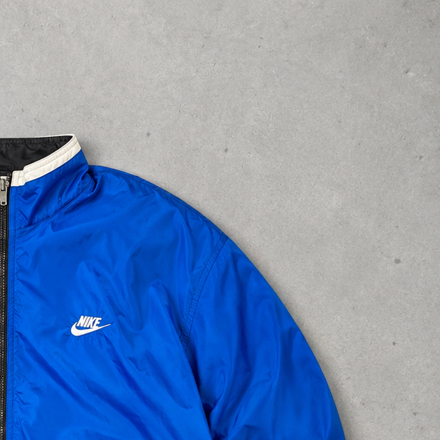 Nike Track Jacket Black, Blue Rare (Size M)