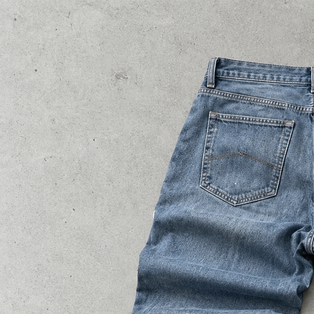 2000s Armani Jeans Straight Leg Jeans Blue Limited (W31 | DE 46)