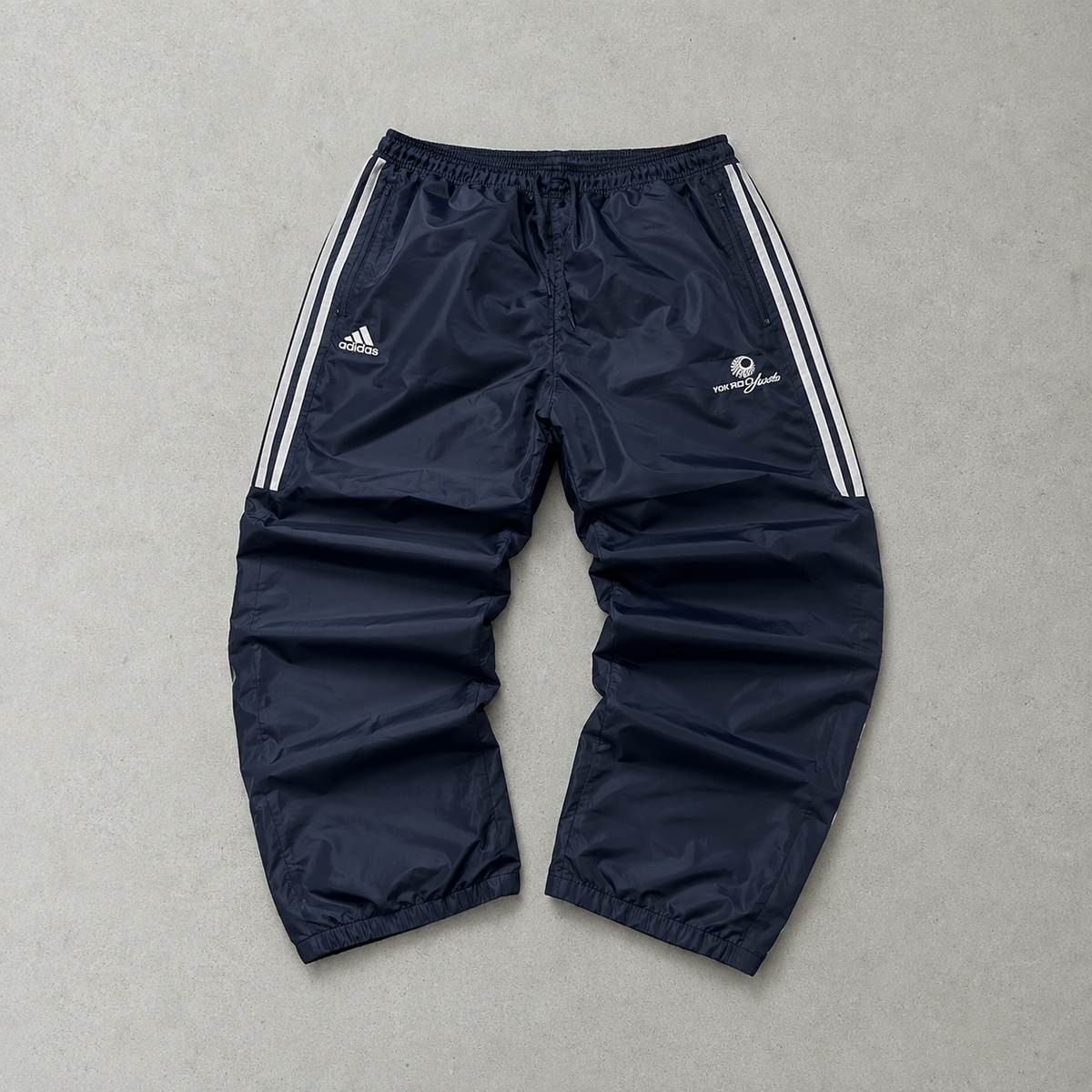 Adidas Track Pants Marineblau Limited (Size M) Stitched Logo