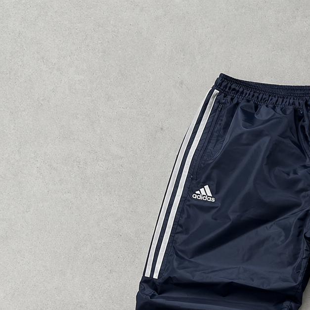 Adidas Track Pants Marineblau Limited (Size M) Stitched Logo