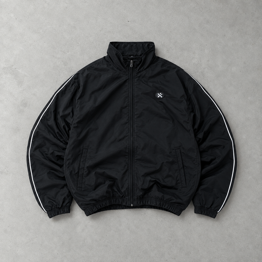 Veste de survêtement Adidas noire en édition limitée (M)