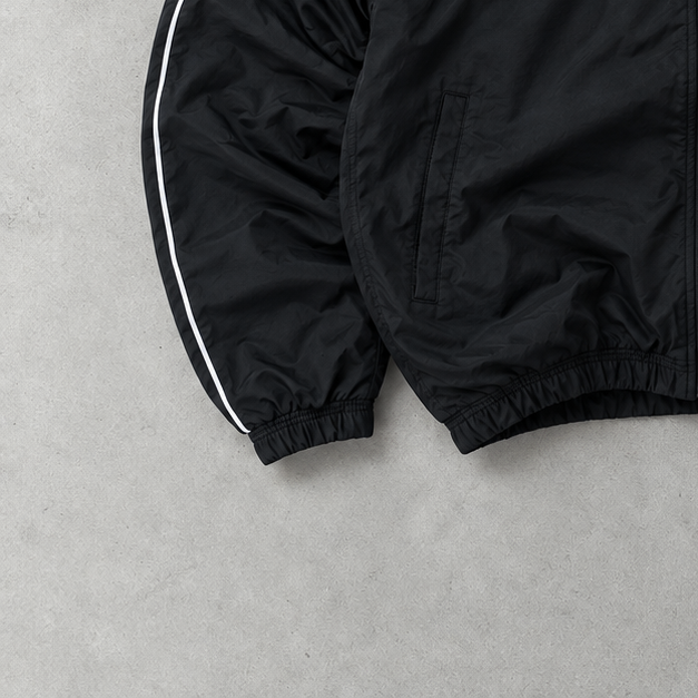Veste de survêtement Adidas noire en édition limitée (M)