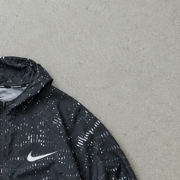 France Nike Windbreaker Black, Bunt Limited (L)