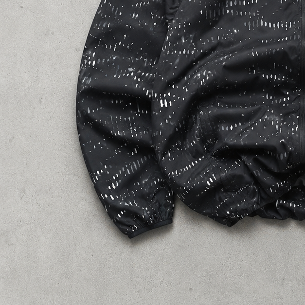 Nike Track Jacket Black, Bunt Rare (L)