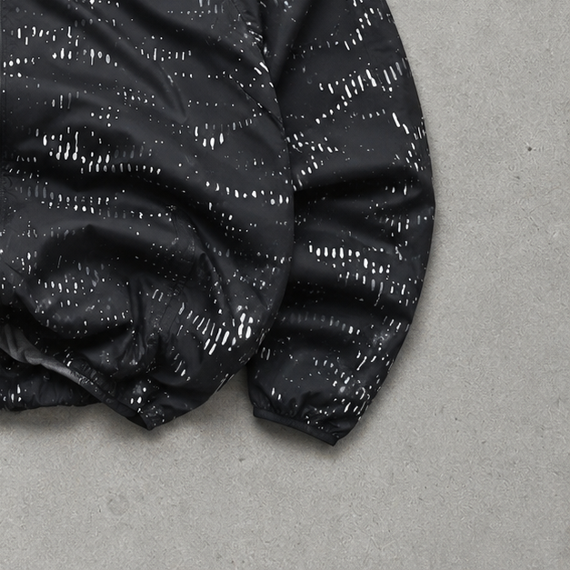 Nike Track Jacket Black, Bunt Rare (L)