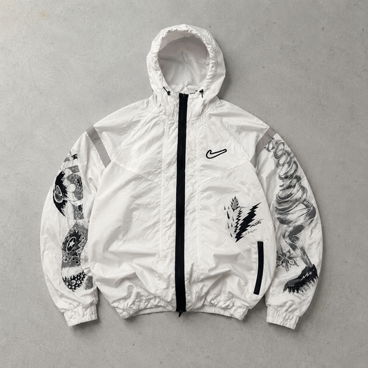 Nike Jacket White Rare (Size S)