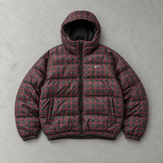 Nike Pufferjacke Burgunderrot limitiert (L)