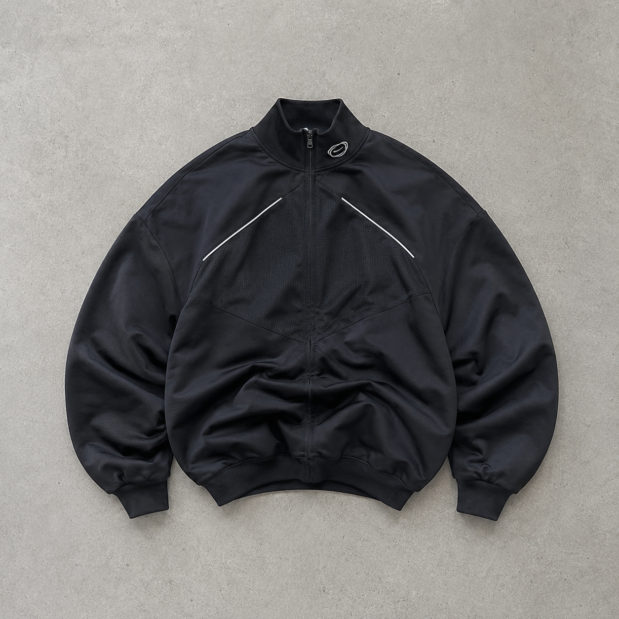 Juventus Y2K Vintage Nike Windbreaker Black, White Rare (M)
