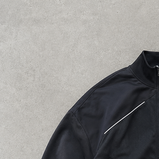 Juventus Y2K Vintage Nike Windbreaker Black, White Rare (M)