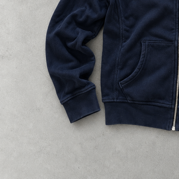 Y2K Ralph Lauren Hoodie Marineblau Rare (S)