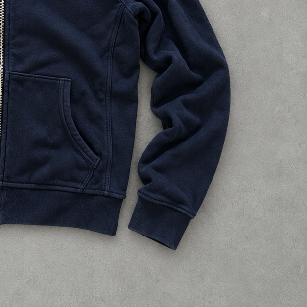 Y2K Ralph Lauren Hoodie Marineblau Rare (S)