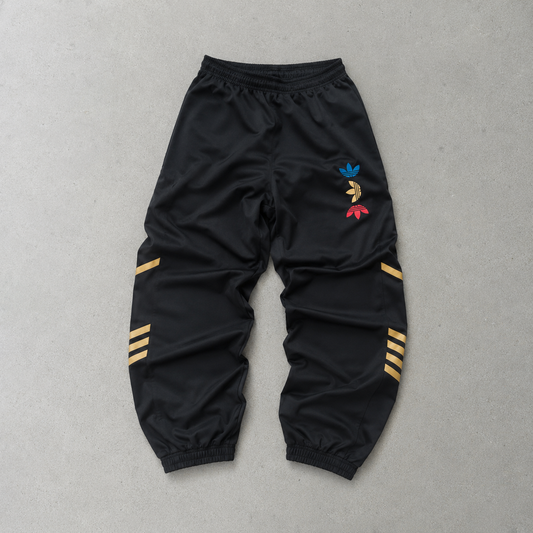 ADIDAS Pants Gold / Black Limited (S)