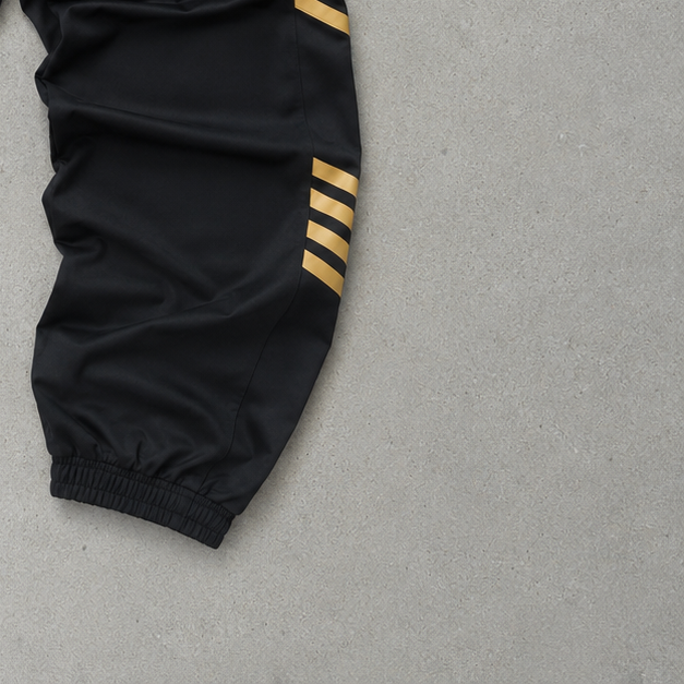 ADIDAS Pants Gold / Black Limited (S)