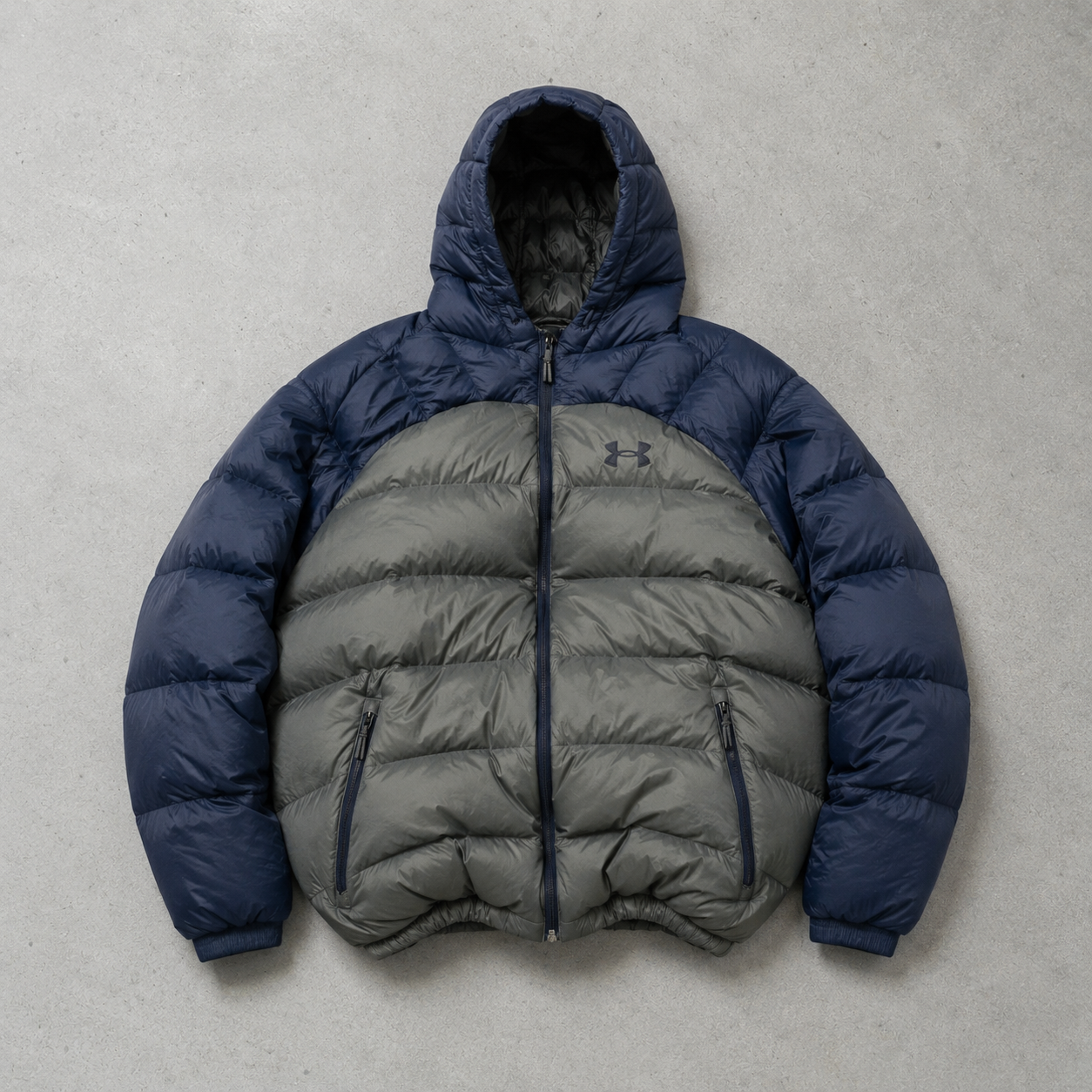 Under Armour Puffer Jacket Gray / Navy Limited (L)
