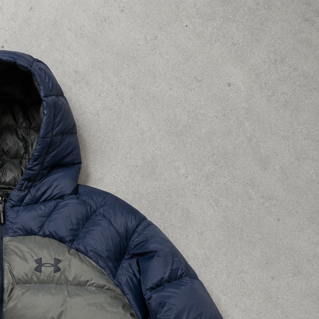 Under Armour Puffer Jacket Gray / Navy Limited (L)