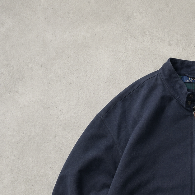 Ralph Lauren Jacket Navy Black Rare (L)