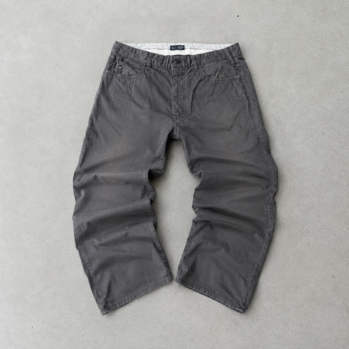 Vintage Armani Jeans Jeans Grau Limited (W33 | DE 48)