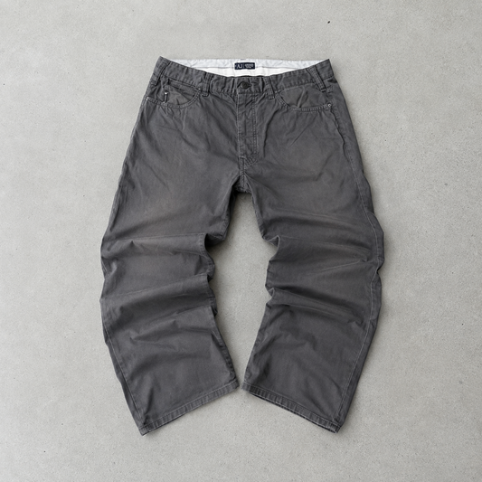 Vintage Armani Jeans Jeans Grau Limited (W33 | DE 48)