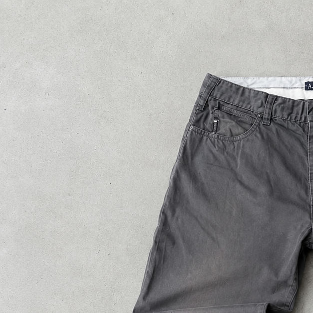 Vintage Armani Jeans Jeans Grau Limited (W33 | DE 48)