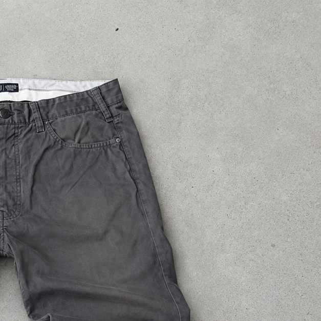 Vintage Armani Jeans Jeans Grau Limited (W33 | DE 48)