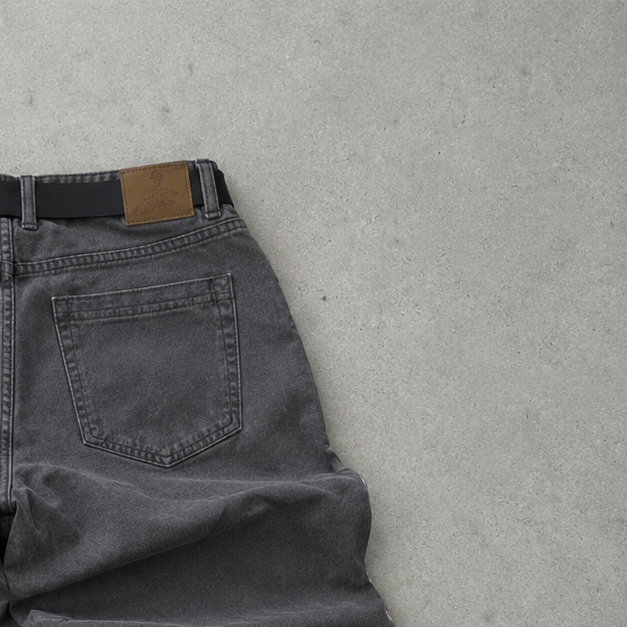 Vintage Armani Jeans Jeans Grau Limited (W33 | DE 48)