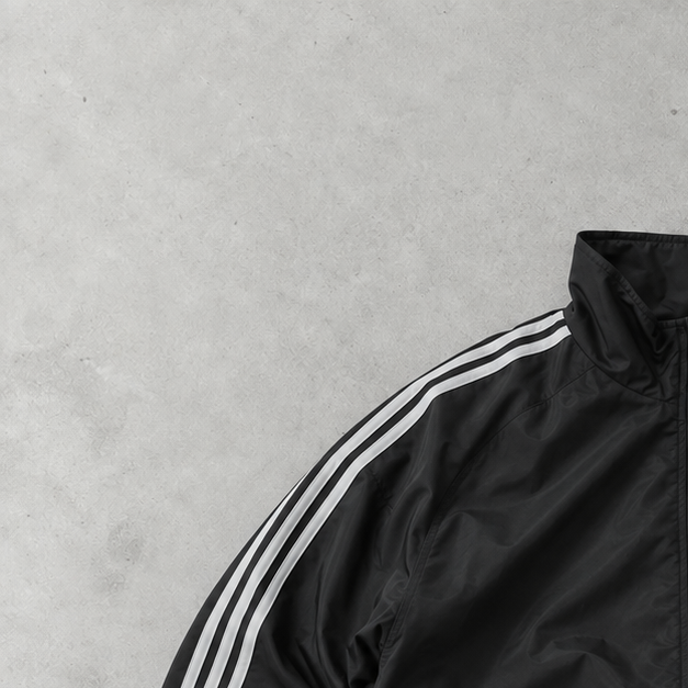 Adidas Track Jacket Black/White Rare (M)