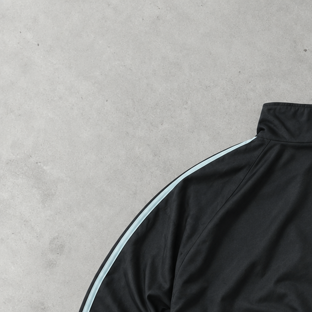 Adidas Track Jacket Black/White Rare (M)