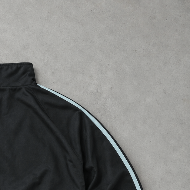 Adidas Track Jacket Black/White Rare (M)