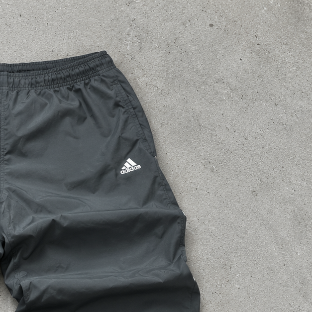 90s Adidas Track Pants Schwarz Limited (XL)