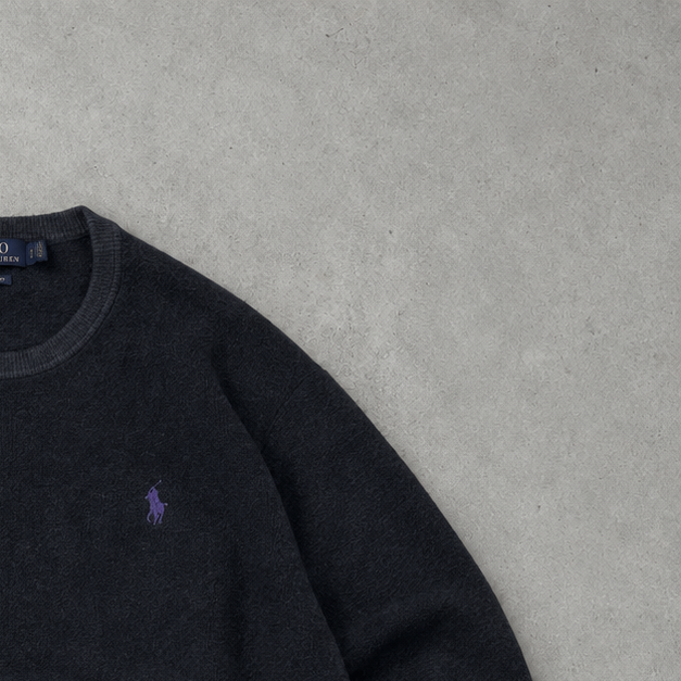 Polo Ralph Lauren Sweater Schwarz Limited (S) Stitched Logo