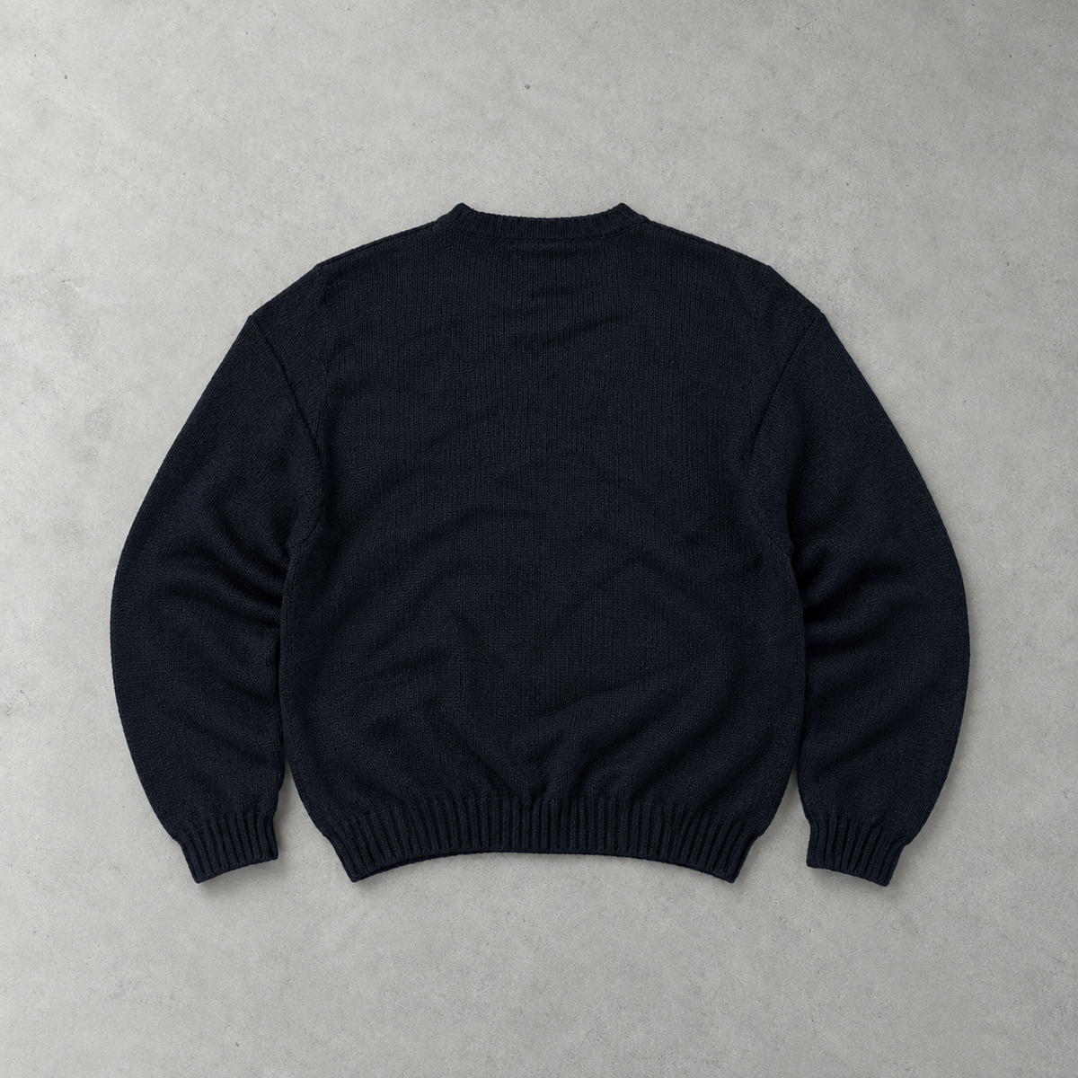 Ralph Lauren Sweater Schwarz Rare (L) Stitched Logo