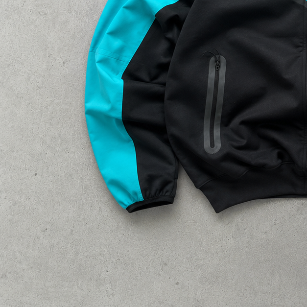 Nike Jacket Black, Turquoise Rare (S)